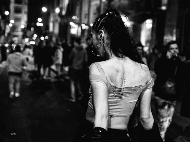 Fotografía perteneciente a la serie "Retratando la noche"